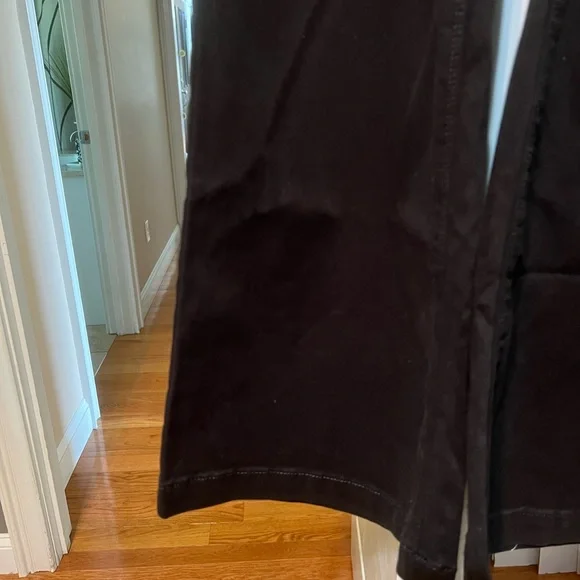 American Eagle Outfitters Black Wide Leg Pants - Picture 2 of 5